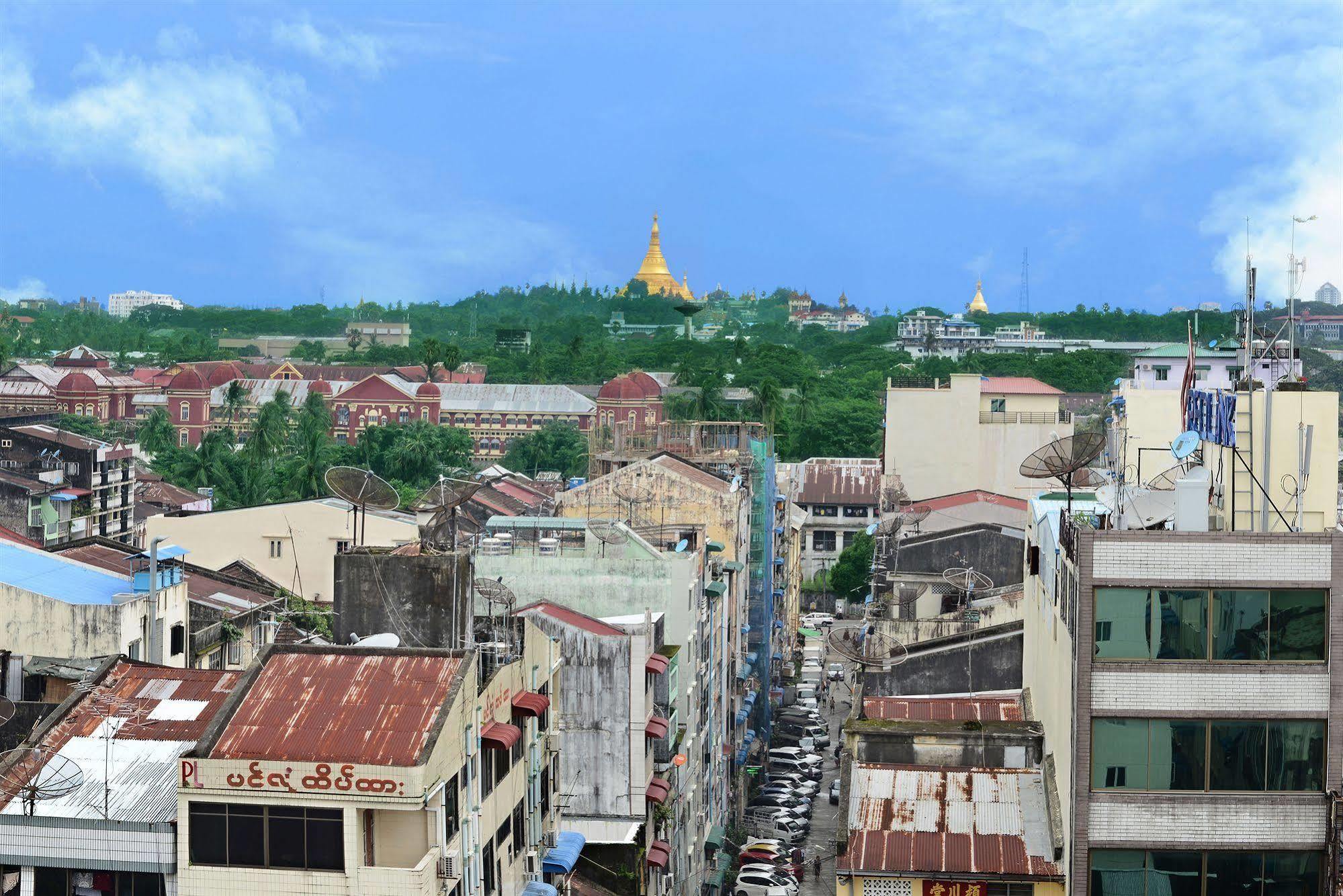 Hotel Grand United - 21St Downtown Rangun Kültér fotó