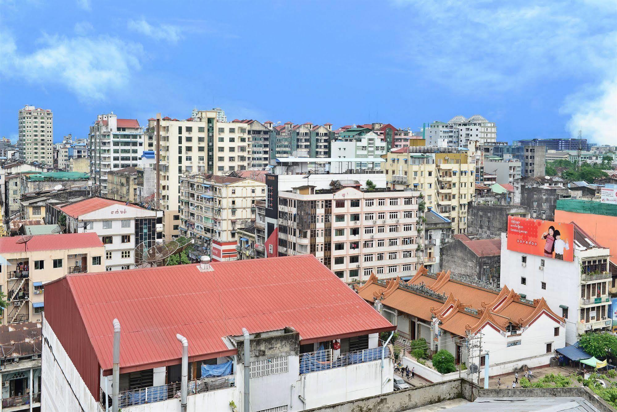 Hotel Grand United - 21St Downtown Rangun Kültér fotó